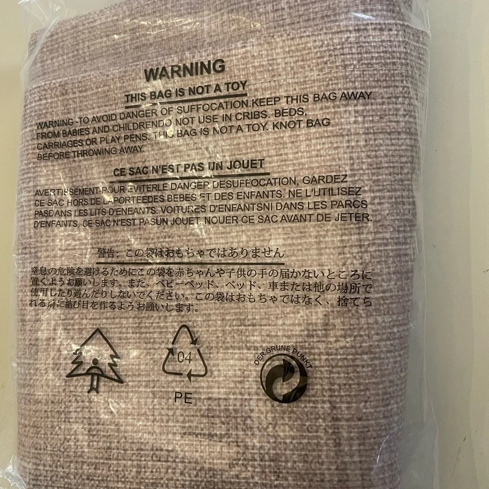 Beige Chair Back Covers Set of 6, Solid Brown Color Burlap Removable Washable